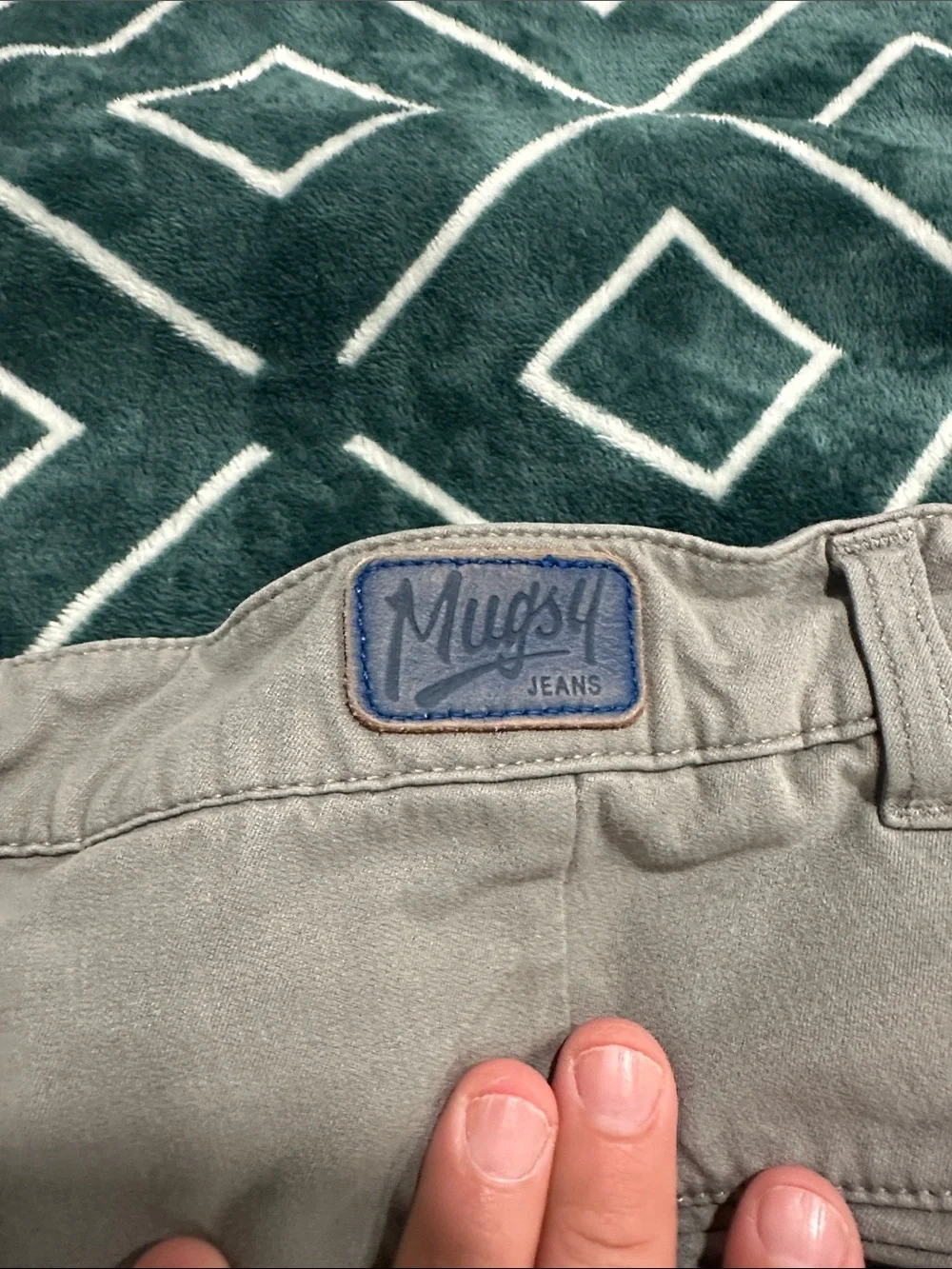 Men's Slim Straight Chinos in Light Taupe